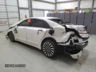 2017 Lincoln MKZ Hybrid Black Label with VIN 3LN6L5NU7HR644161, listed as a Copart auction lot 42694245 with 75,830 mi miles and Clean title. Bid and sale history available at DreamBid. Image 2.