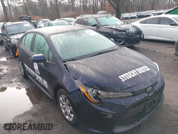2021 Toyota Corolla LE with VIN 5YFEPMAE9MP167360, listed as a IAAI auction lot 41839769 with 53,573 mi miles and . Bid and sale history available at DreamBid. Image 13.
