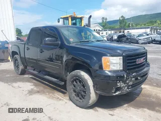 2011 GMC Sierra 1500 SLT with VIN 3GTP2WE34BG283175, listed as a IAAI auction lot 42681744 with 124,863 mi miles and . Bid and sale history available at DreamBid. Image 1.