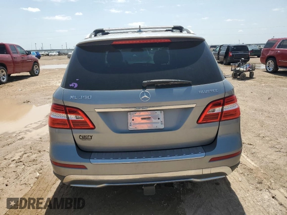 2012 Mercedes-Benz M 350 with VIN 4JGDA2EB0CA053022, listed as a Copart auction lot 54265885 with 159,300 mi miles and Clean Title. Bid and sale history available at DreamBid. Image 6.