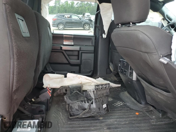 2018 Ford F-150 XL with VIN 1FTEW1E54JFD50664, listed as a Copart auction lot 57517945 with 106,649 mi miles and Salvage title. Bid and sale history available at DreamBid. Image 10.
