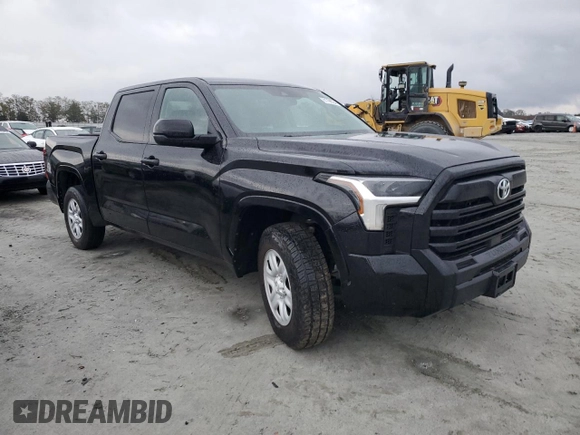 2022 Toyota Tundra 2WD SR with VIN 5TFKB5AB8NX018809, listed as a Copart auction lot 81798534 with 0 mi miles and Non Repairable. Bid and sale history available at carsss.com. Image 4.