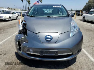 2017 Nissan LEAF SL with VIN 1N4BZ0CP7HC301971, listed as a Copart auction lot 57188623 with 35,614 mi miles. Bid and sale history available at carsss.com. Image 5.