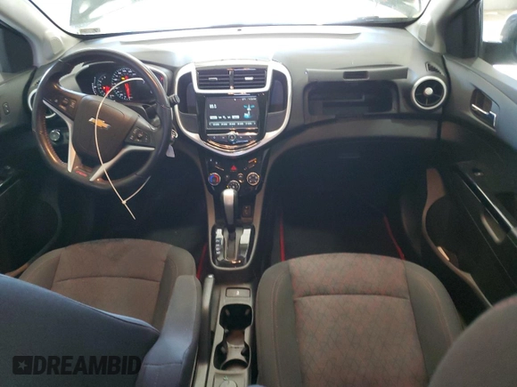 2017 Chevrolet Sonic LT with VIN 1G1JD6SH8H4105879, listed as a Copart auction lot 51037195 with 56,893 mi miles and Salvage Title. Bid and sale history available at carsss.com. Image 8.