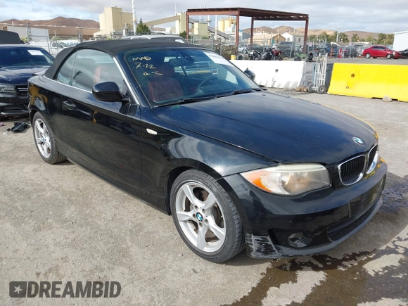2013 BMW 1 Series 128i with VIN WBAUN1C54DVR01541, listed as a IAAI auction lot 42802640 with 119,881 mi miles and . Bid and sale history available at DreamBid. Image 1.