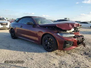 2023 BMW 4 Series 430i xDrive with VIN WBA43AT01PCL16667, listed as a Copart auction lot 80472374 with Not Provided miles and Salvage Title. Bid and sale history available at DreamBid. Image 4.