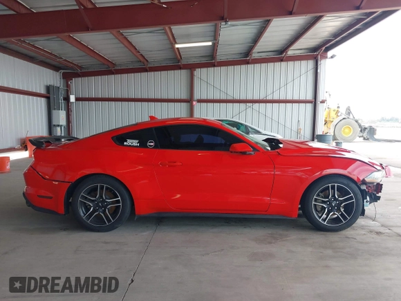 2021 Ford Mustang EcoBoost with VIN 1FA6P8TH7M5134699, listed as a IAAI auction lot 41556892 with 40,783 mi miles. Bid and sale history available at carsss.com. Image 14.