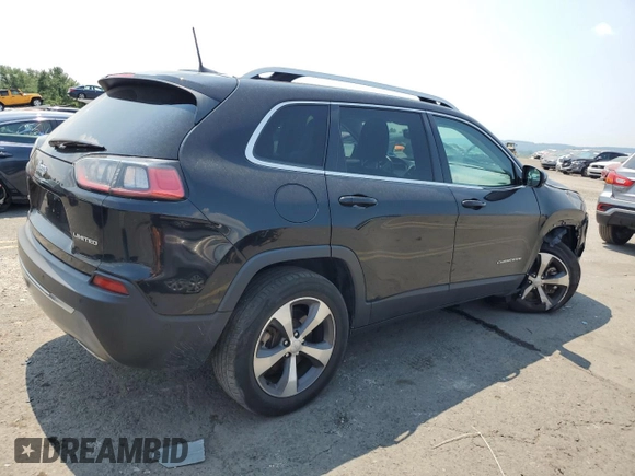 2021 Jeep Cherokee Limited z VIN 1C4PJMDX0MD125945, wystawiony jako Copart lot #65725764 z przebiegiem 30 422 mil mil oraz Szkoda całkowita • Salvage title. Historia ofert i sprzedaży dostępna na DreamBid. Obrazek 3.