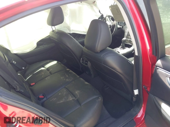 2021 Infiniti Q50 Luxe with VIN JN1EV7BP1MM705935, listed as a IAAI auction lot 42259901 with 52,813 mi miles and . Bid and sale history available at DreamBid. Image 8.