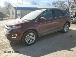 2015 Ford Edge SEL with VIN 2FMTK4J87FBB95908, listed as a Copart auction lot 46727735 with 49,214 mi miles and Salvage Title. Bid and sale history available at carsss.com. Image 1.