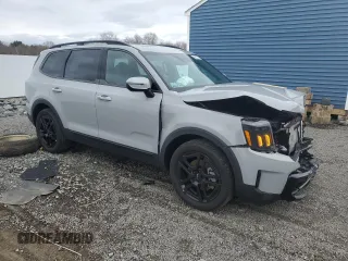 2024 Kia Telluride EX X-Line z VIN 5XYP3DGC9RG564041, wystawiony jako Copart lot #52851745 z przebiegiem 2 878 mil mil oraz Szkoda całkowita • Salvage title. Historia ofert i sprzedaży dostępna na DreamBid. Obrazek 4.