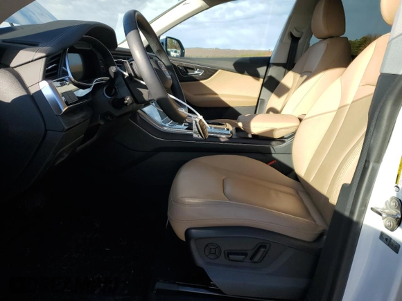2023 Audi Q8 Premium with VIN WA1AVBF11PD024709, listed as a Copart auction lot 86481534 with 22,507 mi miles and Salvage title. Bid and sale history available at DreamBid. Image 7.