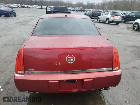 2008 Cadillac DTS 1SC with VIN 1G6KD57Y88U176453, listed as a Copart auction lot 51069155 with 108,283 mi miles and Salvage Title. Bid and sale history available at carsss.com. Image 6.