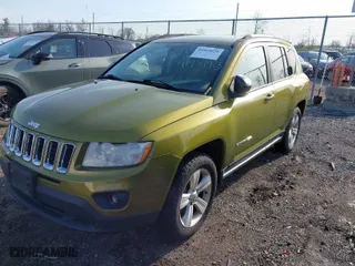2012 Jeep Compass Latitude with VIN 1C4NJDEB4CD572691, listed as a IAAI auction lot 41954925 with 148,138 mi miles. Bid and sale history available at carsss.com. Image 2.