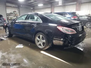 2012 Mercedes-Benz CLS-Class CLS 550 with VIN WDDLJ9BB4CA046481, listed as a Copart auction lot 83432294 with 28,934 mi miles and Salvage Title. Bid and sale history available at carsss.com. Image 2.