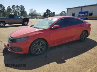 2019 Honda Civic Sport with VIN 2HGFC2F83KH511793, listed as a Copart auction lot 47891435 with Not Provided miles and Salvage Title. Bid and sale history available at DreamBid. Image 1.