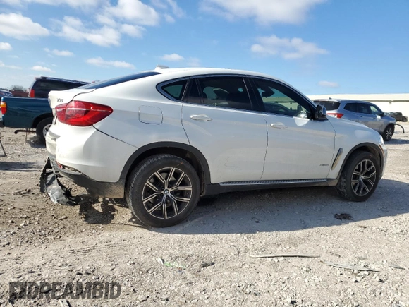2019 BMW X6 xDrive50i with VIN 5UXKU6C5XK0Z67028, listed as a Copart auction lot 43706945 with 88,563 mi miles and Salvage Title. Bid and sale history available at carsss.com. Image 3.