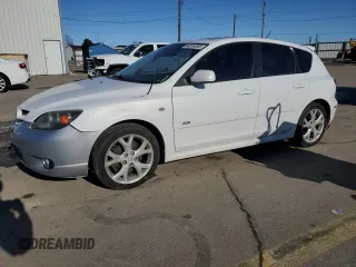 2008 Mazda Mazda3 s Sport with VIN JM1BK343X81147831, listed as a Copart auction lot 44816355 with 207,911 mi miles and Salvage Title. Bid and sale history available at carsss.com. Image 1.
