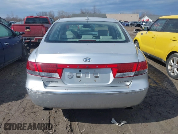 2009 Hyundai Azera Limited with VIN KMHFC46F19A341981, listed as a IAAI auction lot 41714918 with 148,425 mi miles and . Bid and sale history available at DreamBid. Image 17.