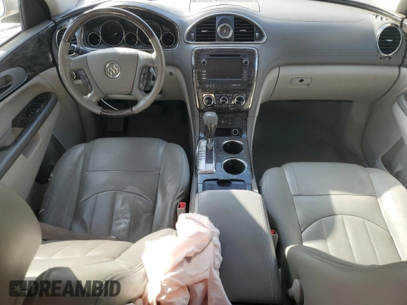 2014 Buick Enclave Convenience with VIN 5GAKRAKD4EJ132394, listed as a Copart auction lot 87743595 with 142,589 mi miles and Salvage Title. Bid and sale history available at carsss.com. Image 8.