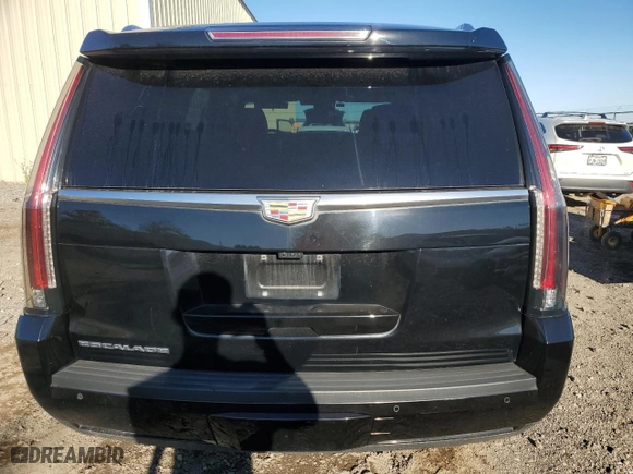 2019 Cadillac Escalade Luxury with VIN 1GYS3BKJ1KR268050, listed as a Copart auction lot 80866924 with 78,078 mi miles and Salvage Title. Bid and sale history available at carsss.com. Image 6.