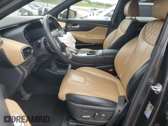2023 Hyundai Santa Fe Calligraphy with VIN 5NMS5DAL8PH501030, listed as a Copart auction lot 59320305 with 35,178 mi miles and Salvage title. Bid and sale history available at DreamBid. Image 7.