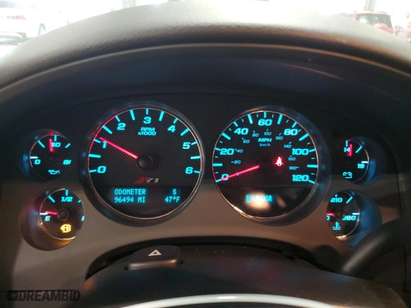 2010 Chevrolet Avalanche LT with VIN 3GNVKFE0XAG103183, listed as a Copart auction lot 79207464 with 96,494 mi miles and Salvage Title. Bid and sale history available at carsss.com. Image 9.