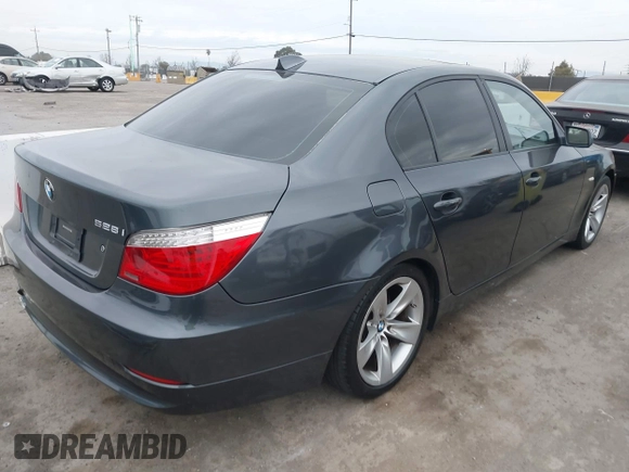 2008 BMW 5 Series 528i with VIN WBANU53558CT05385, listed as a IAAI auction lot 41732605 with 158,632 mi miles and . Bid and sale history available at DreamBid. Image 4.