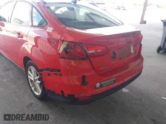 2017 Ford Focus SE with VIN 1FADP3F2XHL221516, listed as a IAAI auction lot 42102077 with 58,596 mi miles and . Bid and sale history available at DreamBid. Image 6.