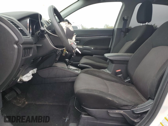 2019 Mitsubishi Outlander ES with VIN JA4AP3AU4KU020146, listed as a Copart auction lot 55582025 with 144,166 mi miles and Salvage title. Bid and sale history available at DreamBid. Image 7.