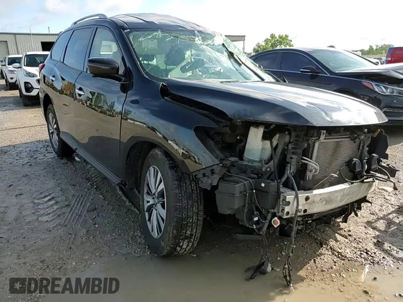 2018 Nissan Pathfinder SL z VIN 5N1DR2MM0JC636204, wystawiony jako Copart lot #55127915 z przebiegiem Nie podano mil oraz Szkoda całkowita • Salvage title. Historia ofert i sprzedaży dostępna na DreamBid. Obrazek 14.