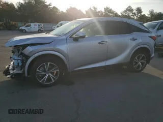 2023 Lexus RX with VIN 2T2BAMCA5PC020189, listed as a Copart auction lot 46678454 with 4,454 mi miles. Bid and sale history available at carsss.com. Image 1.