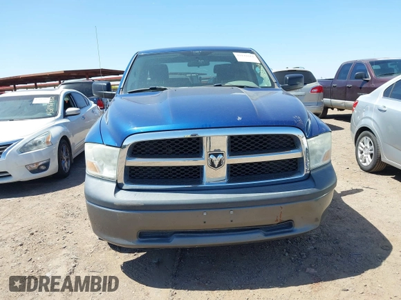 2010 Dodge 1500 TRX with VIN 1D7RV1GT5AS158389, listed as a IAAI auction lot 42142612 with 177,314 mi miles and . Bid and sale history available at carsss.com. Image 6.