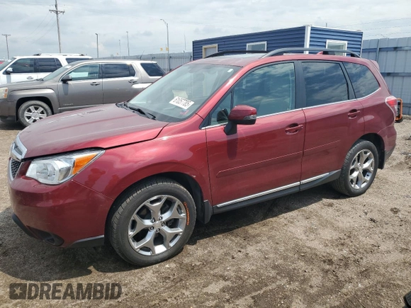 2016 Subaru Forester Touring with VIN JF2SJAXC8GH429170, listed as a Copart auction lot 61057785 with 79,847 mi miles and Salvage title. Bid and sale history available at DreamBid. Image 1.
