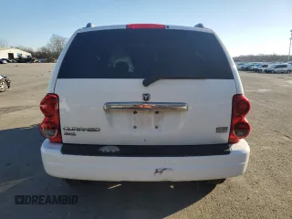 2005 Dodge Durango SLT with VIN 1D4HB48DX5F529653, listed as a Copart auction lot 44368905 with 136,743 mi miles and Salvage title. Bid and sale history available at DreamBid. Image 6.