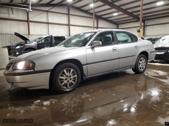 2001 Chevrolet Impala with VIN 2G1WF55EX19207330, listed as a Copart auction lot 89079855 with 0 mi miles and Salvage Title. Bid and sale history available at carsss.com. Image 1.