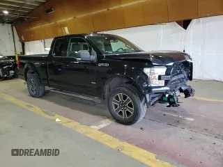 2017 Ford F-150 XL with VIN 1FTEX1EP3HFA17932, listed as a Copart auction lot 57824625 with 98,342 mi miles and Salvage title. Bid and sale history available at DreamBid. Image 13.