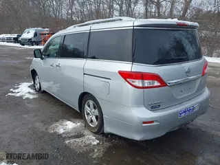 2016 Nissan Quest SL with VIN JN8AE2KP3G9155132, listed as a IAAI auction lot 41492177 with 116,300 mi miles. Bid and sale history available at carsss.com. Image 3.