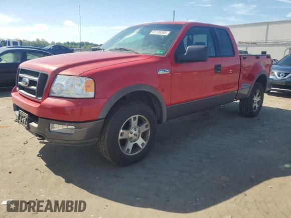 2004 Ford F-150 XLT z VIN 1FTPX04554KB00542, wystawiony jako Copart lot #61126595 z przebiegiem 141 704 mil mil oraz Szkoda całkowita • Salvage title. Historia ofert i sprzedaży dostępna na DreamBid. Obrazek 1.