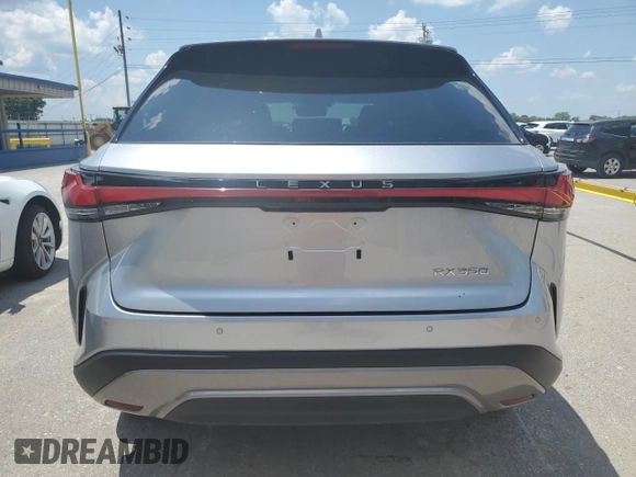 2024 Lexus RX 350 with VIN 2T2BAMBA3RC034483, listed as a Copart auction lot 62541595 with 1,159 mi miles and Non repairable. Bid and sale history available at DreamBid. Image 6.