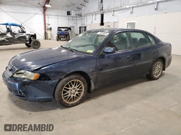 2004 Subaru Legacy Sedan (Natl) L with VIN 4S3BE625047202341, listed as a Copart auction lot 73459824 with 118,129 mi miles and Salvage Title. Bid and sale history available at carsss.com. Image 1.