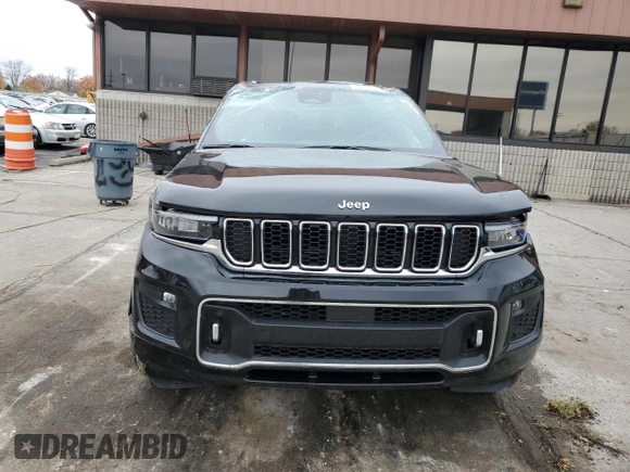 2022 Jeep Grand Cherokee Overland with VIN 1C4RJKDG1N8638676, listed as a Copart auction lot 82389224 with 22,451 mi miles and Salvage title. Bid and sale history available at DreamBid. Image 5.