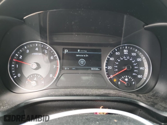 2022 Kia Forte GT with VIN 3KPF44AC0NE456173, listed as a Copart auction lot 48907565 with 36,508 mi miles and Salvage Title. Bid and sale history available at carsss.com. Image 9.