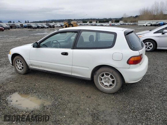 1993 Honda Civic z VIN 2HGEH2370PH501724, wystawiony jako Copart lot #49012345 z przebiegiem 284 973 mil mil oraz Czysty tytuł • Clean title. Historia ofert i sprzedaży dostępna na DreamBid. Obrazek 2.