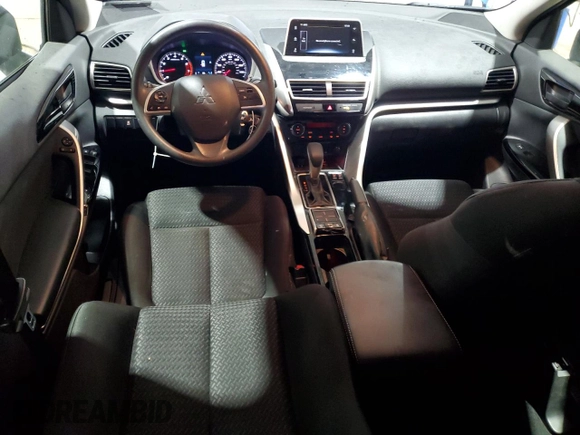 2020 Mitsubishi Eclipse Cross LE with VIN JA4AS4AA7LZ000309, listed as a Copart auction lot 53472545 with 34,343 mi miles and Salvage title. Bid and sale history available at DreamBid. Image 8.