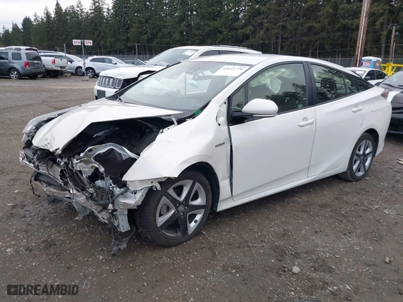 2017 Toyota Prius Two with VIN JTDKARFU1H3049139, listed as a IAAI auction lot 41611776 with 108,048 mi miles. Bid and sale history available at carsss.com. Image 18.