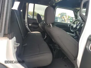 2021 Jeep Wrangler Unlimited Sport S with VIN 1C4HJXDG9MW504842, listed as a Copart auction lot 58566925 with 78,358 mi miles and Salvage title. Bid and sale history available at DreamBid. Image 11.