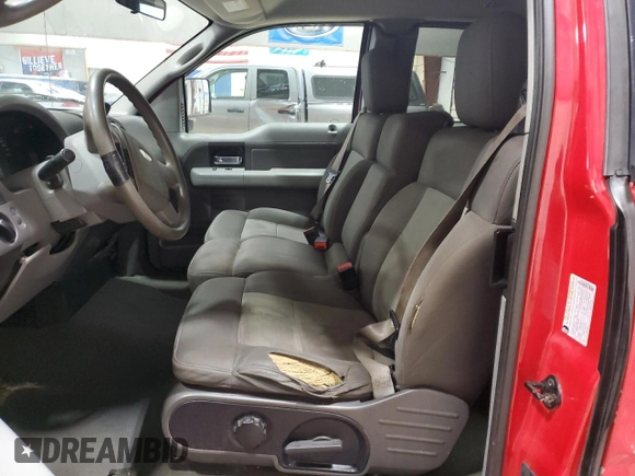 2005 Ford F-150 STX with VIN 1FTRX14W65NA43548, listed as a Copart auction lot 53293315 with Not Provided miles and Salvage Title. Bid and sale history available at carsss.com. Image 7.