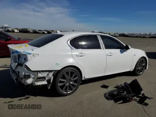 2014 Lexus GS 350 with VIN JTHBE1BL9E5043283, listed as a Copart auction lot 74782154 with 84,605 mi miles and Salvage Title. Bid and sale history available at carsss.com. Image 3.