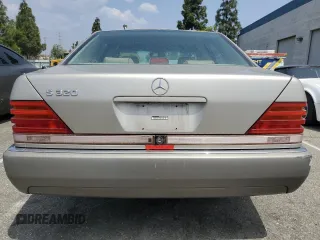1994 Mercedes-Benz S 320 with VIN WDBGA32EXRA162522, listed as a Copart auction lot 55530585 with 83,025 mi miles and Clean Title. Bid and sale history available at DreamBid. Image 6.
